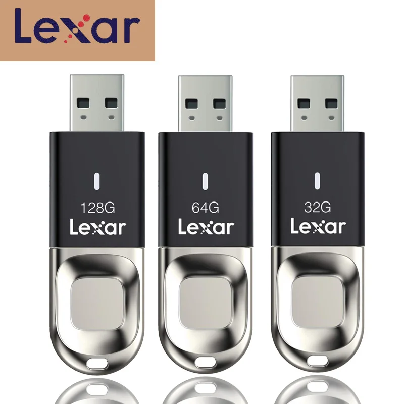 Lexar USB 3.0 flash drive 32GB 64GB 128GB pendrive U disk cle usb Memory stick With Fingerprint encryption F35 pen drive on key
Lexar USB 3.0 flash drive 32GB 64GB 128GB pendrive U disk cle usb Memory stick With Fingerprint encryption F35 pen drive on key