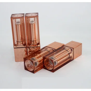 free shipping 10/30/50pcs empty Rose gold high-grade lipstick tube 12.1mm white clear square Lip balm container bottle
free shipping 10/30/50pcs empty Rose gold high-grade lipstick tube 12.1mm white clear square Lip balm container bottle