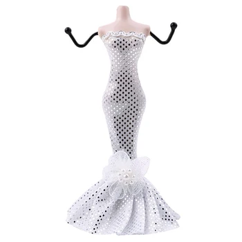 Creative Mannequin Dress Earrings Necklace Bracelet Display Jewelry Show Stand Holder 5 Colors
Creative Mannequin Dress Earrings Necklace Bracelet Display Jewelry Show Stand Holder 5 Colors