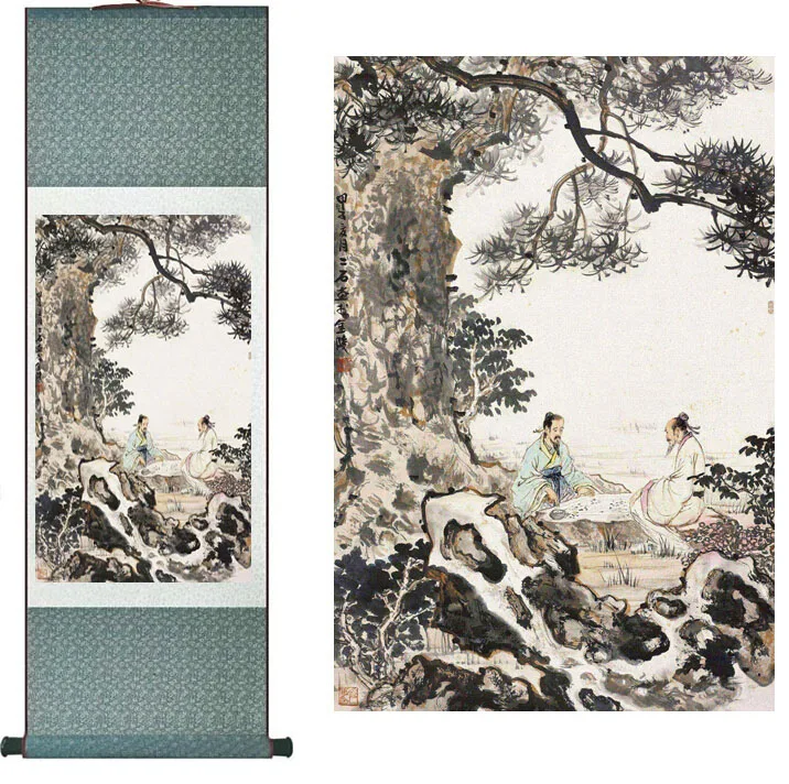 landscape painting Home Office Decoration Chinese scroll painting landscape art painting play chess picturePrinted painting
landscape painting Home Office Decoration Chinese scroll painting landscape art painting play chess picturePrinted painting