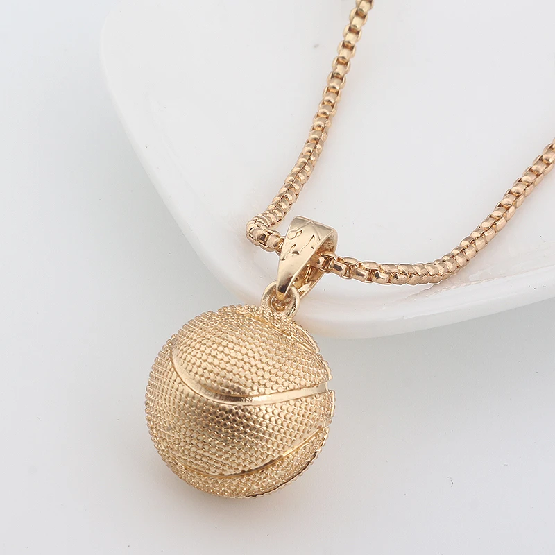 SG Fashion New Design 3D Basketball Pendant Necklace I Love Basketball Sports Charm Peripheral Jewelry For Men Punk Gift
SG Fashion New Design 3D Basketball Pendant Necklace I Love Basketball Sports Charm Peripheral Jewelry For Men Punk Gift