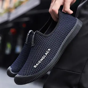 Flying woven casual shoes men sneakers 2019 fashion solid comfortable slip-on sneakers shoes man breathable mesh male shoes
Flying woven casual shoes men sneakers 2019 fashion solid comfortable slip-on sneakers shoes man breathable mesh male shoes