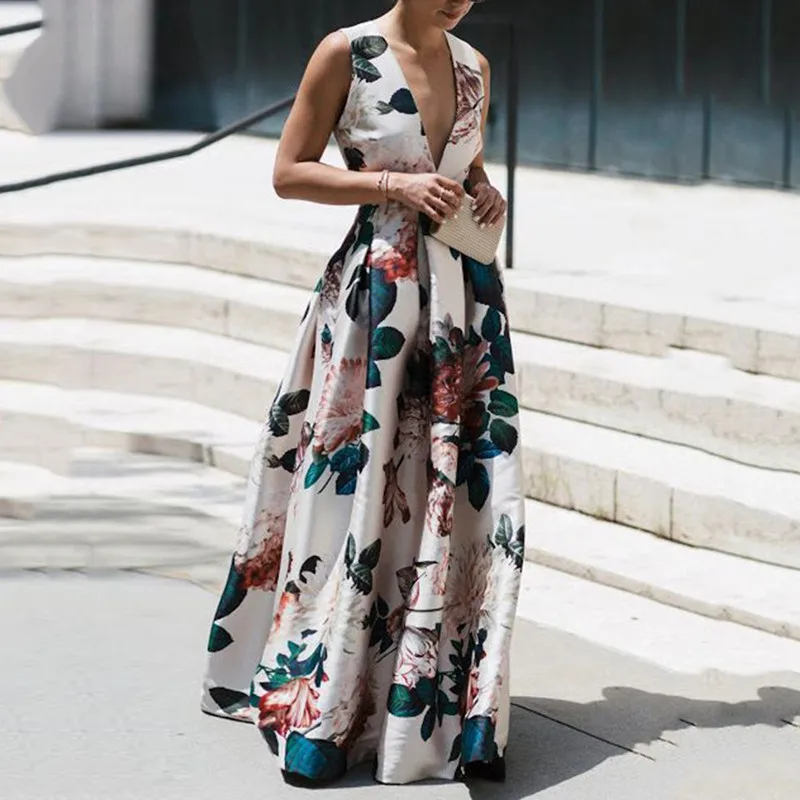 women dress Sleeveless plus size 3xl Summer Bohemian Beach Loose elegant Print Casual Folk-custom Vintage Vestidos Dress
women dress Sleeveless plus size 3xl Summer Bohemian Beach Loose elegant Print Casual Folk-custom Vintage Vestidos Dress