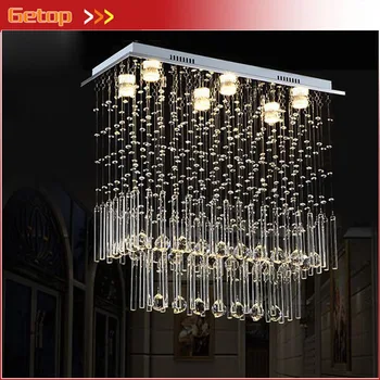 Modern Simple Rectangular Restaurant Crystal Lights LED GU10 Crystal Ceiling Lamp Separate Curtain Lights Free Shipping
Modern Simple Rectangular Restaurant Crystal Lights LED GU10 Crystal Ceiling Lamp Separate Curtain Lights Free Shipping