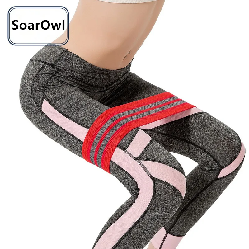 Elastic band resistance ring abdomen circle fitness squat yoga hips leg training rally with silicone non-slip multicolor
Elastic band resistance ring abdomen circle fitness squat yoga hips leg training rally with silicone non-slip multicolor