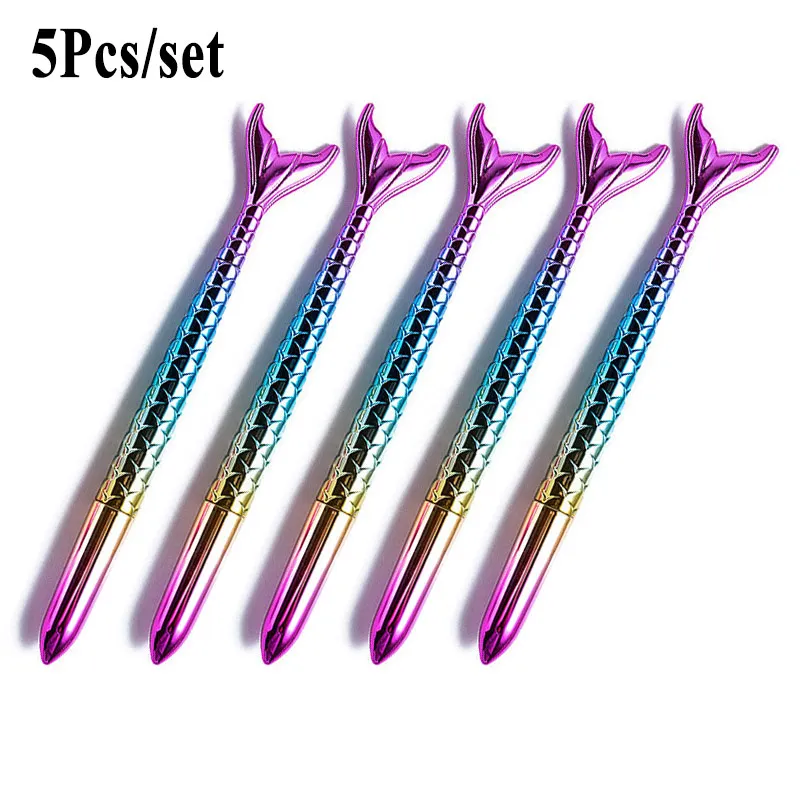 5PCS/Set Cute Mermaid 0.5mm Needle tip Gel Ink Pen Refill Gel Pen Office School Student Stationery Signature Supplies Black Ink
5PCS/Set Cute Mermaid 0.5mm Needle tip Gel Ink Pen Refill Gel Pen Office School Student Stationery Signature Supplies Black Ink