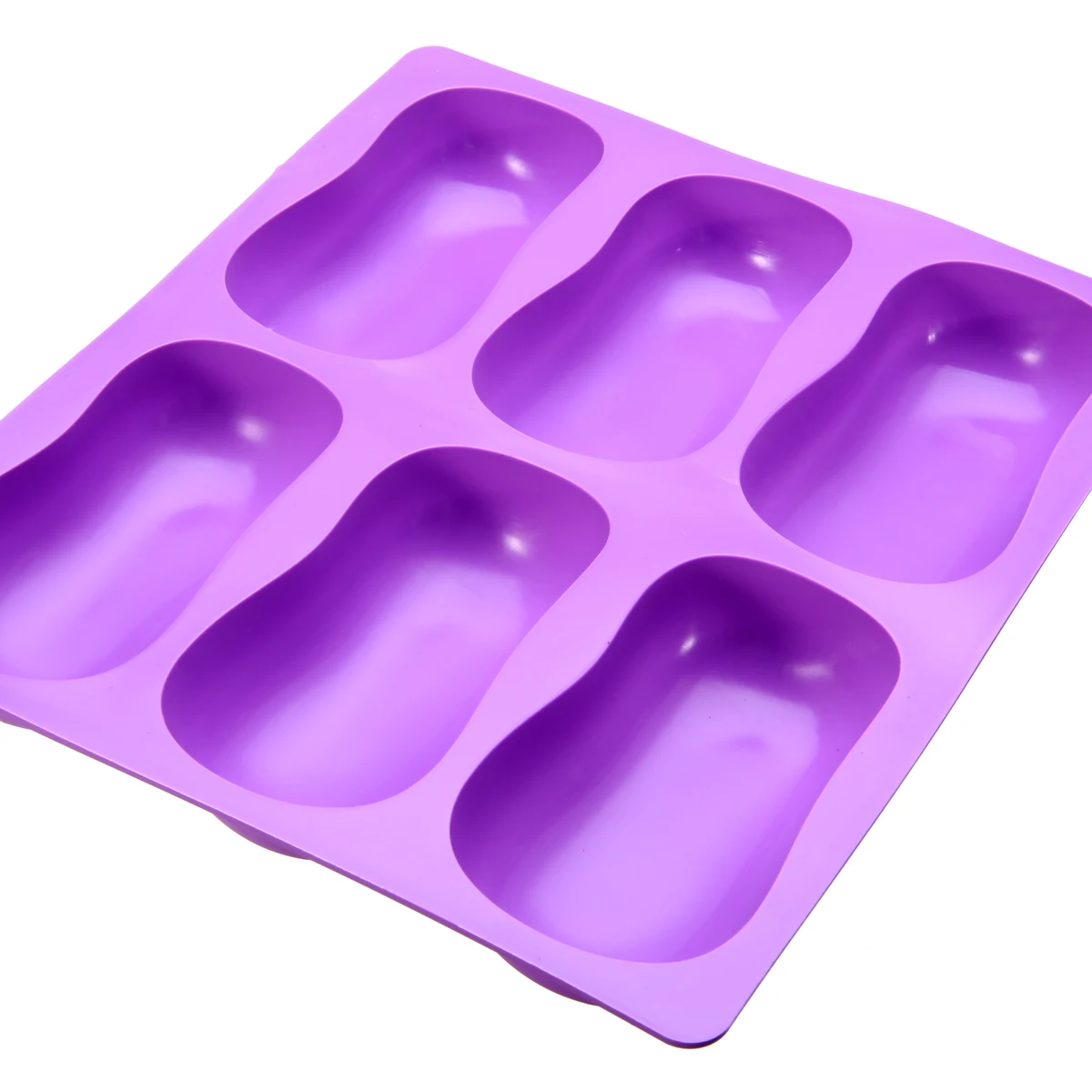Durable 6-Cavity Oval Cake Mold Non-toxic Silicone Mould Homemade Soap Mold DIY Craft Tool for Candy Ice Lattice Ice Tray
Durable 6-Cavity Oval Cake Mold Non-toxic Silicone Mould Homemade Soap Mold DIY Craft Tool for Candy Ice Lattice Ice Tray