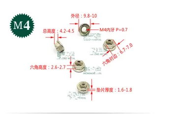 Hardware accessories High quality flange nuts M4 with gear flange nuts six corners of the nickel plated angle
Hardware accessories High quality flange nuts M4 with gear flange nuts six corners of the nickel plated angle