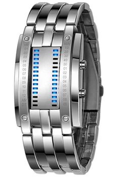 Men's Alloy Date Digital LED Bracelet Wrist Watch(Blue LED/Silver Bracelet)
Men's Alloy Date Digital LED Bracelet Wrist Watch(Blue LED/Silver Bracelet)
