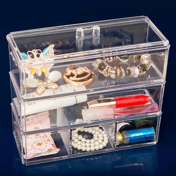 JULY'S SONG 3 lattice Classic Style PS Make Up Lid Dust-proof Organizer Cosmetic Multifunctional Plastic Makeup Storage Gift
JULY'S SONG 3 lattice Classic Style PS Make Up Lid Dust-proof Organizer Cosmetic Multifunctional Plastic Makeup Storage Gift