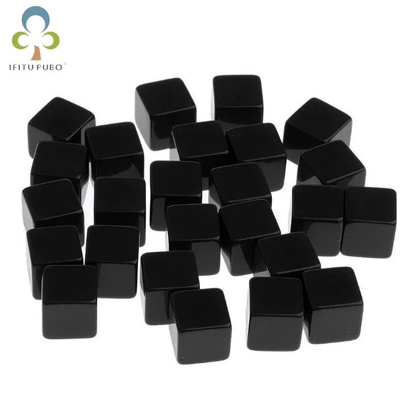 5Pcs/set Hot Glossy Dice Teaching Black Blank Dice Light Plate Can Be Screen Printing DIY Dice Square Angle 16mm GYH
5Pcs/set Hot Glossy Dice Teaching Black Blank Dice Light Plate Can Be Screen Printing DIY Dice Square Angle 16mm GYH