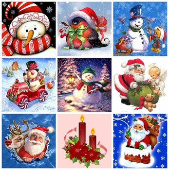 HUACAN Christmas Diamond Embroidery Cross Stitch 5D Diamond Painting Santa Claus Diamond Mosaic Cartoon Picture Rhinestones Art
HUACAN Christmas Diamond Embroidery Cross Stitch 5D Diamond Painting Santa Claus Diamond Mosaic Cartoon Picture Rhinestones Art