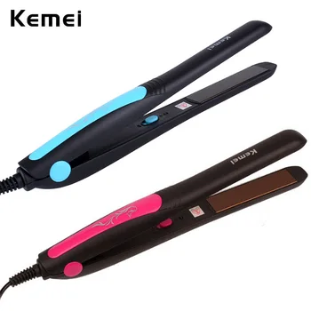 Professional Ceramic Hair Straightener Flat Iron Straightening Irons Styling Tools Hair Curler Roller Curling Iron Wand KM-328
Professional Ceramic Hair Straightener Flat Iron Straightening Irons Styling Tools Hair Curler Roller Curling Iron Wand KM-328