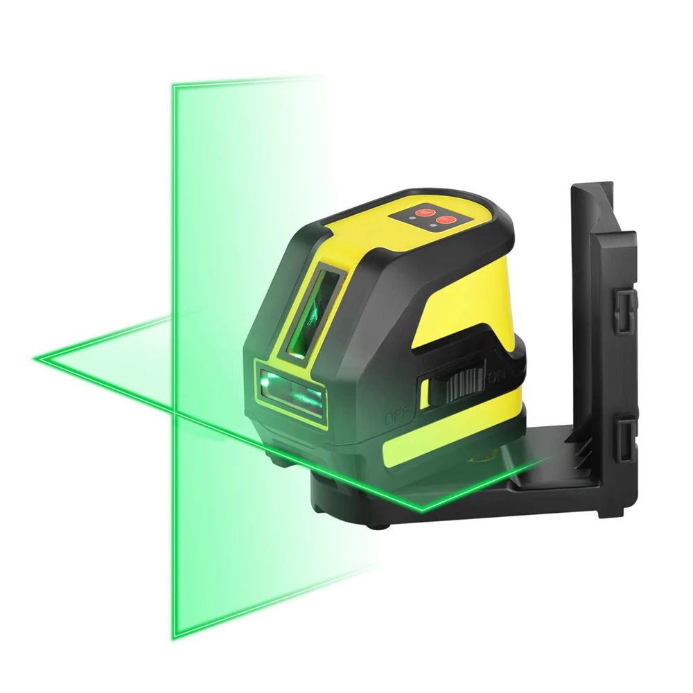 F118G 2 Lines Green Laser Level Horizontal And Vertical Cross-Line with L Magnet Bracket
F118G 2 Lines Green Laser Level Horizontal And Vertical Cross-Line with L Magnet Bracket