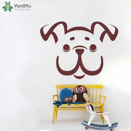 Cute Dog Wall Decal Dog Head Pattern Vinyl Wall Stickers For Kids Rooms Nursery Bedroom Art Animal Home Decor Modern DesignSY376
Cute Dog Wall Decal Dog Head Pattern Vinyl Wall Stickers For Kids Rooms Nursery Bedroom Art Animal Home Decor Modern DesignSY376