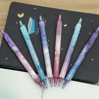 6pcs Kawaii Night Asteroid Gel Pens 0.5mm Black Ink Signature Pens School Office Writing Supplies Gel Pen caneta Stationary
6pcs Kawaii Night Asteroid Gel Pens 0.5mm Black Ink Signature Pens School Office Writing Supplies Gel Pen caneta Stationary