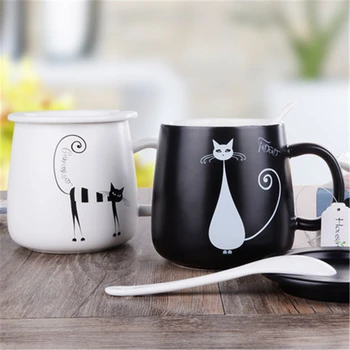 White Ceramic Cat Mugs Cup Gift Cute Personalized Drinkware Fincans Tumbler Eco-friendly Porcelain Brief Mugs Handgrip DDQ07
White Ceramic Cat Mugs Cup Gift Cute Personalized Drinkware Fincans Tumbler Eco-friendly Porcelain Brief Mugs Handgrip DDQ07
