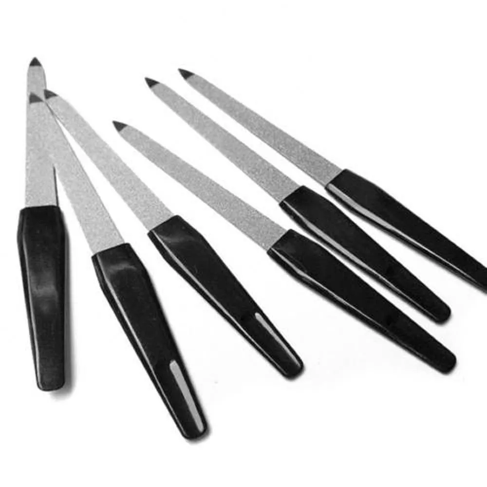 1pcs Plastic Handle Metal Double Sided Nail Files Pro Nail File DIY Manicure Pedicure Tool
1pcs Plastic Handle Metal Double Sided Nail Files Pro Nail File DIY Manicure Pedicure Tool