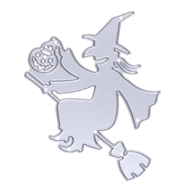DIY Ride Broom Witch Carry Pumpkin Metal Die Stamping Cutting Dies Embossing Stencils Template For Scrapbook Album Paper Card
DIY Ride Broom Witch Carry Pumpkin Metal Die Stamping Cutting Dies Embossing Stencils Template For Scrapbook Album Paper Card