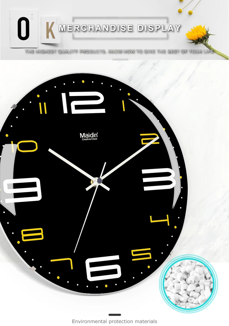 retro wall clock wall clock vintage led clock wall (7)