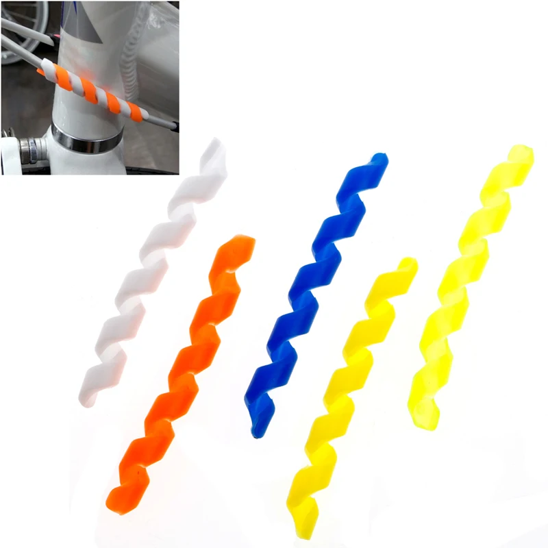 1pcs/lot Bicycle Brake Cable Housing Protector Rubber Anti-friction Bike Frame Guard Cycling Line Pipe Wrap Spiral Screw Sleeve
1pcs/lot Bicycle Brake Cable Housing Protector Rubber Anti-friction Bike Frame Guard Cycling Line Pipe Wrap Spiral Screw Sleeve