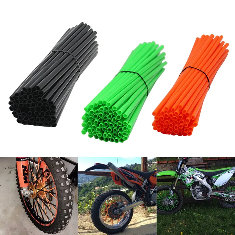Hot 72 Pcs/Set Bikes Spoke Fluorescence Tube Clip Bicycle Wheel Rim Steel Wire Cover Motorcycle Spokes Warning Accessories BX
Hot 72 Pcs/Set Bikes Spoke Fluorescence Tube Clip Bicycle Wheel Rim Steel Wire Cover Motorcycle Spokes Warning Accessories BX