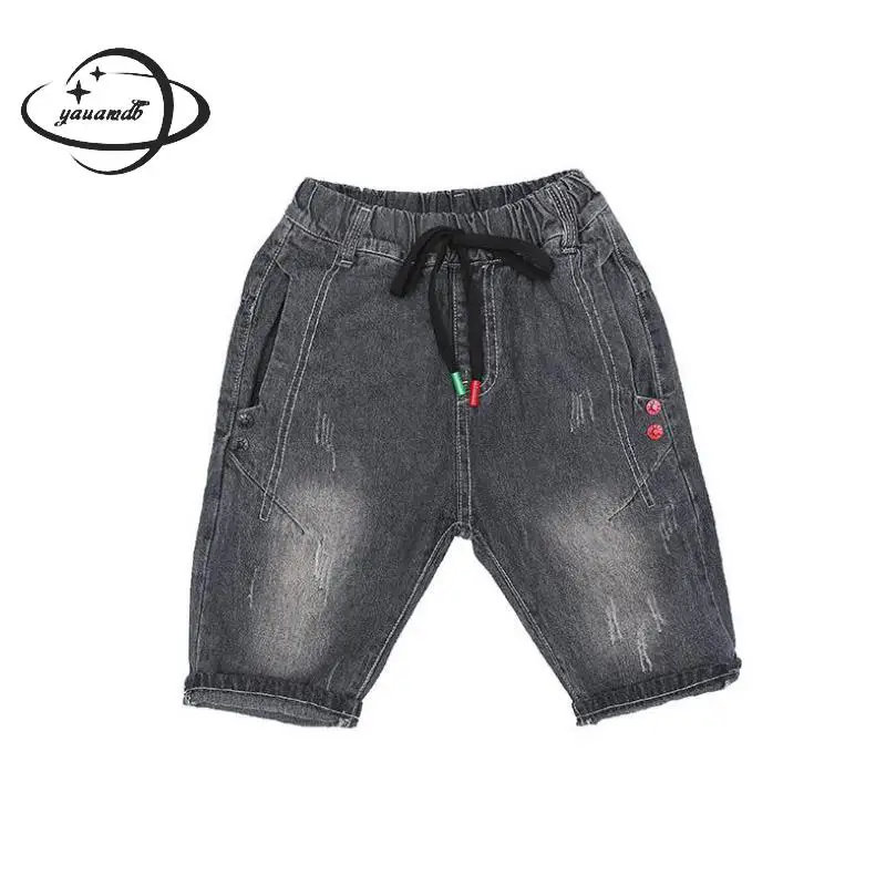YAUAMDB kids jeans summer 5-17Y boys Trousers clothing solid color drawstring loose active cool casual children clothes zy39
YAUAMDB kids jeans summer 5-17Y boys Trousers clothing solid color drawstring loose active cool casual children clothes zy39