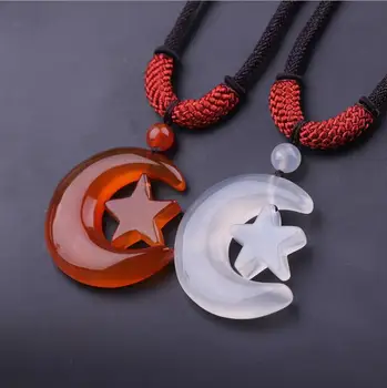 natural transparent star moon Chalcedony Sweater chain agate Chalcedony jade pendant with certificate china
natural transparent star moon Chalcedony Sweater chain agate Chalcedony jade pendant with certificate china