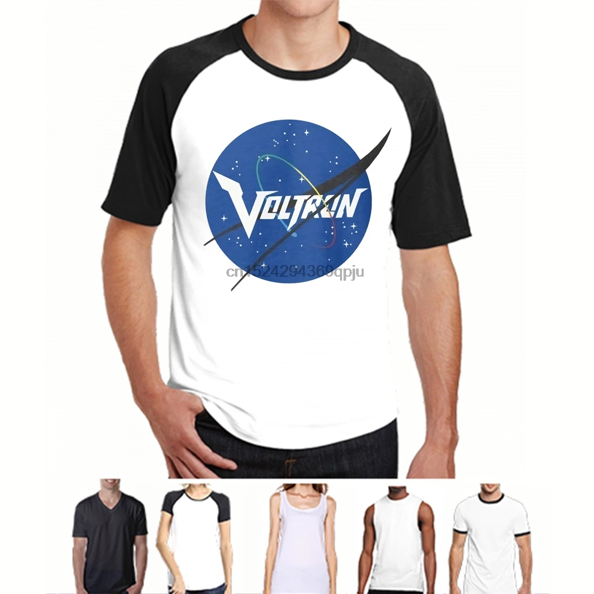 Men T shirt VOLTRON White Tees Clothing funny t-shirt novelty tshirt women