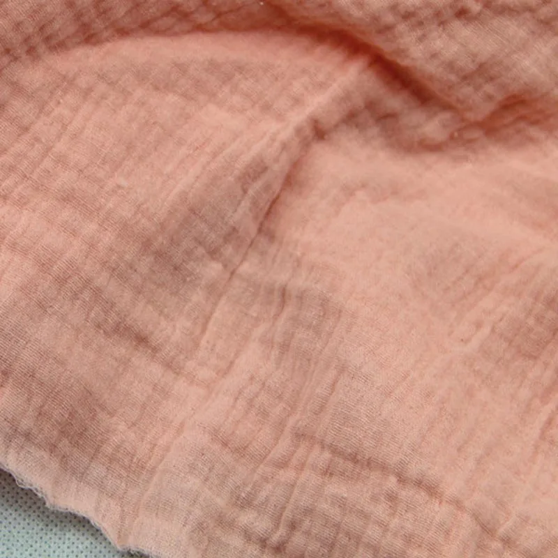 Artistic retro double layer 100% cotton VIOLET GREEN PINK BROWN crepe soft cloth for baby handwork dress clothes blouse fabrics
Artistic retro double layer 100% cotton VIOLET GREEN PINK BROWN crepe soft cloth for baby handwork dress clothes blouse fabrics