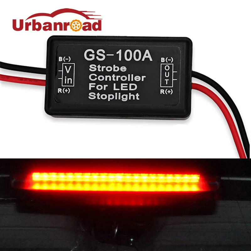 Gs-100a 12v 24v Led Brake Flasher Module Strobe Controller Brake Light Flasher For Back Rear Brake Stop Light Lamp 12v-24v
Gs-100a 12v 24v Led Brake Flasher Module Strobe Controller Brake Light Flasher For Back Rear Brake Stop Light Lamp 12v-24v