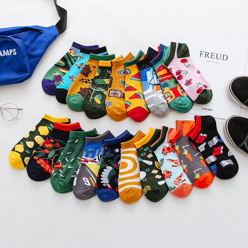 Summer Women Socks Watermelon Cool Lemon Cotton Cartoon Graffiti Funny Socks Girls Cute Kawaii Bee Donkey Girls Casual New
Summer Women Socks Watermelon Cool Lemon Cotton Cartoon Graffiti Funny Socks Girls Cute Kawaii Bee Donkey Girls Casual New
