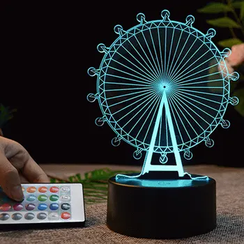 3D RGB Remote Control LED Night Light Cartoon Acrylic Table Lamp 7 Colors Change USB/Battery Powered Gift Bedside Home Lights MY
3D RGB Remote Control LED Night Light Cartoon Acrylic Table Lamp 7 Colors Change USB/Battery Powered Gift Bedside Home Lights MY