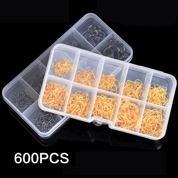 600Pcs Fishing Hooks #3-#12 Carbon Steel Carp Fishhooks Barbed Hooks Kit Worm Jigging Bait Carp Fishing Hook Accessories Pesca
600Pcs Fishing Hooks #3-#12 Carbon Steel Carp Fishhooks Barbed Hooks Kit Worm Jigging Bait Carp Fishing Hook Accessories Pesca