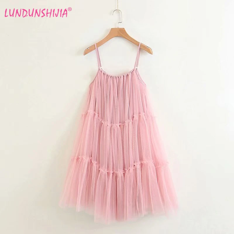 LUNDUNSHIJIA 2018 Summer New Mesh Spaghetti Long Dresses Gray Pink Dress Women Off-shoulder Party Beach Sundress Tube Top Dress
LUNDUNSHIJIA 2018 Summer New Mesh Spaghetti Long Dresses Gray Pink Dress Women Off-shoulder Party Beach Sundress Tube Top Dress