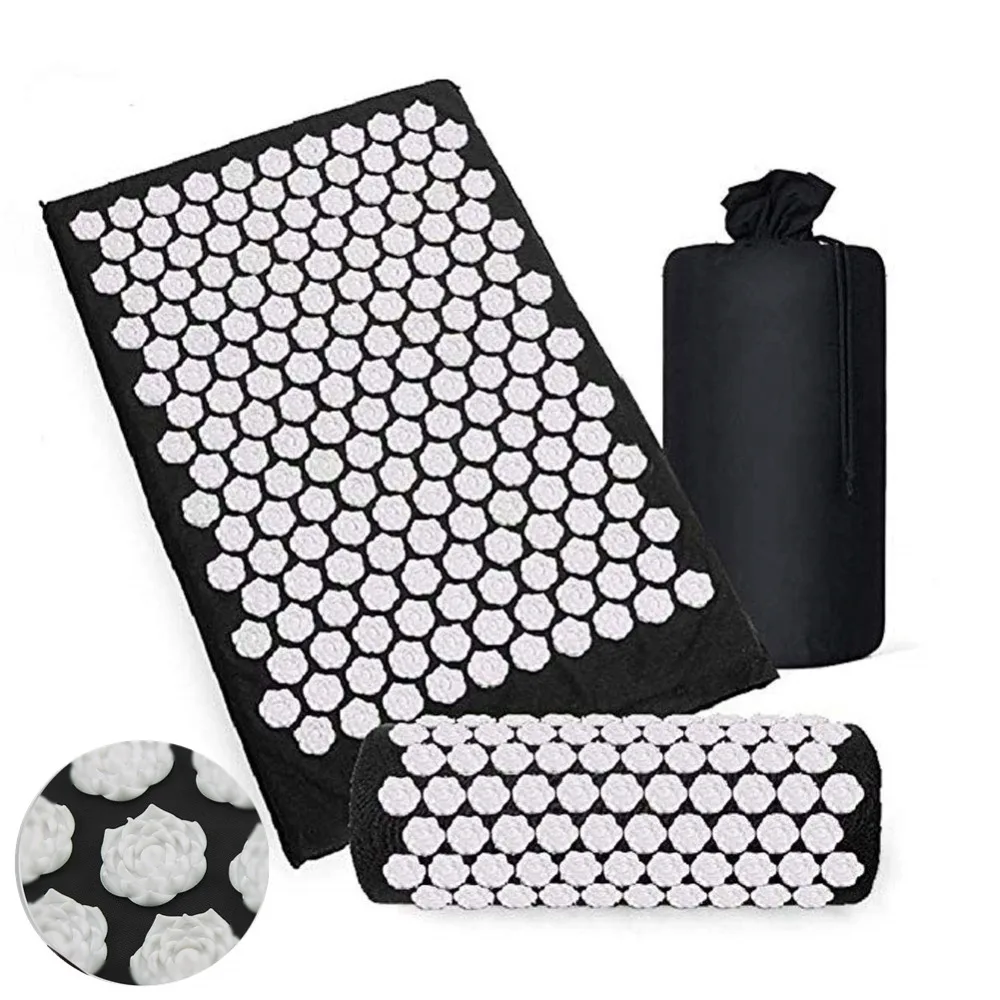 Lotus Yoga Acupressure Mat and Pillow Set Cushion Mat Bed Pilates Fitness Massager Relieve Pain with Carry Bag Drop Shipping
Lotus Yoga Acupressure Mat and Pillow Set Cushion Mat Bed Pilates Fitness Massager Relieve Pain with Carry Bag Drop Shipping