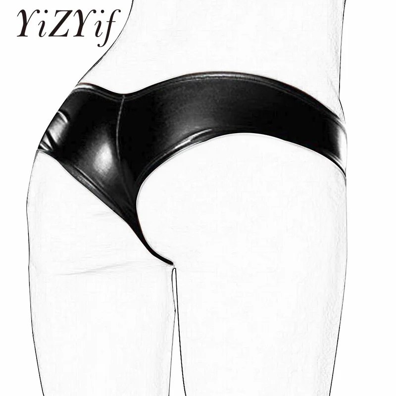 YiZYiF Shiny Underwear Women Panties Wetlook Slip Panties Sexy women Thongs Patent Leather C-String Underwear Thongs For Women
YiZYiF Shiny Underwear Women Panties Wetlook Slip Panties Sexy women Thongs Patent Leather C-String Underwear Thongs For Women