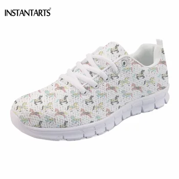 INSTANTARTS Cute Carousel Horses Printing Girls Mesh Flats Shoes Comfortable Spring/Autumn Women's Sneakers Fashion Lace-up Flat
INSTANTARTS Cute Carousel Horses Printing Girls Mesh Flats Shoes Comfortable Spring/Autumn Women's Sneakers Fashion Lace-up Flat