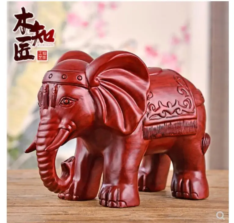 Mahogany elephant carves fortune geomantic red Animal elephant real wood mahogany office living room home
Mahogany elephant carves fortune geomantic red Animal elephant real wood mahogany office living room home