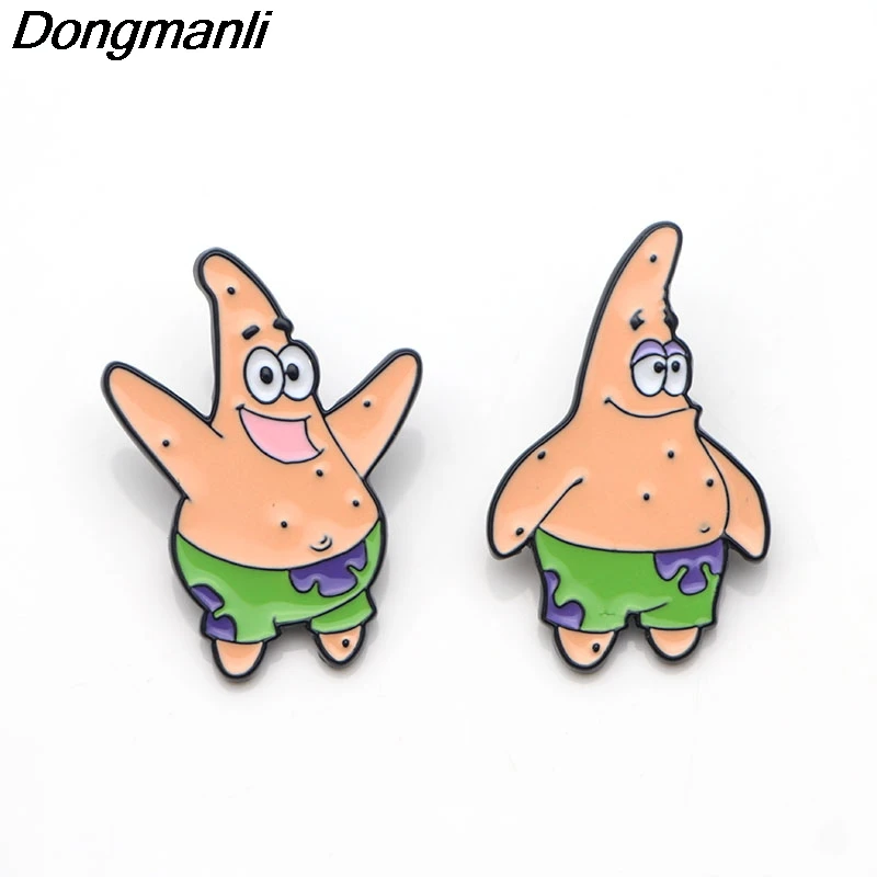 P3404 Dongmanli Anime Patrick Star Metal Enamel Pins and Brooches for Women Men Lapel Pin Backpack Bags Badge Kids Gifts
P3404 Dongmanli Anime Patrick Star Metal Enamel Pins and Brooches for Women Men Lapel Pin Backpack Bags Badge Kids Gifts