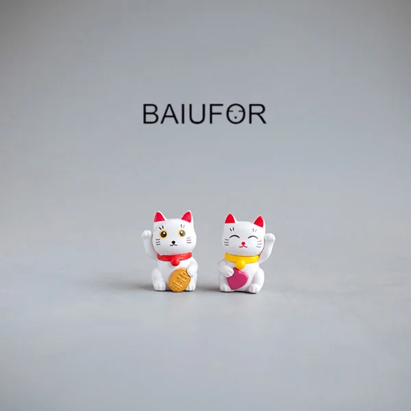 Baiufor Chubby Lucky Cat Terrarium Figurines Fairy Garden Miniatures Mini Garden Decoration Home/ Micro Landscape Accessories
Baiufor Chubby Lucky Cat Terrarium Figurines Fairy Garden Miniatures Mini Garden Decoration Home/ Micro Landscape Accessories