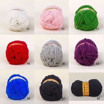6 Pcs/lot 100g Soft Skein Sheep Wool Scarf Knitting Yarn, Worsted, Thread Yarn for hand knitting crocheting
6 Pcs/lot 100g Soft Skein Sheep Wool Scarf Knitting Yarn, Worsted, Thread Yarn for hand knitting crocheting