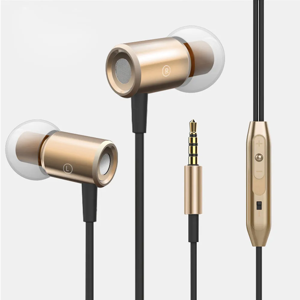 3.5mm Stereo Super Bass Music Headphone Headset With Mic Volume Control Earbuds Earphone Black Gold Rose Gold Silver#H20
3.5mm Stereo Super Bass Music Headphone Headset With Mic Volume Control Earbuds Earphone Black Gold Rose Gold Silver#H20