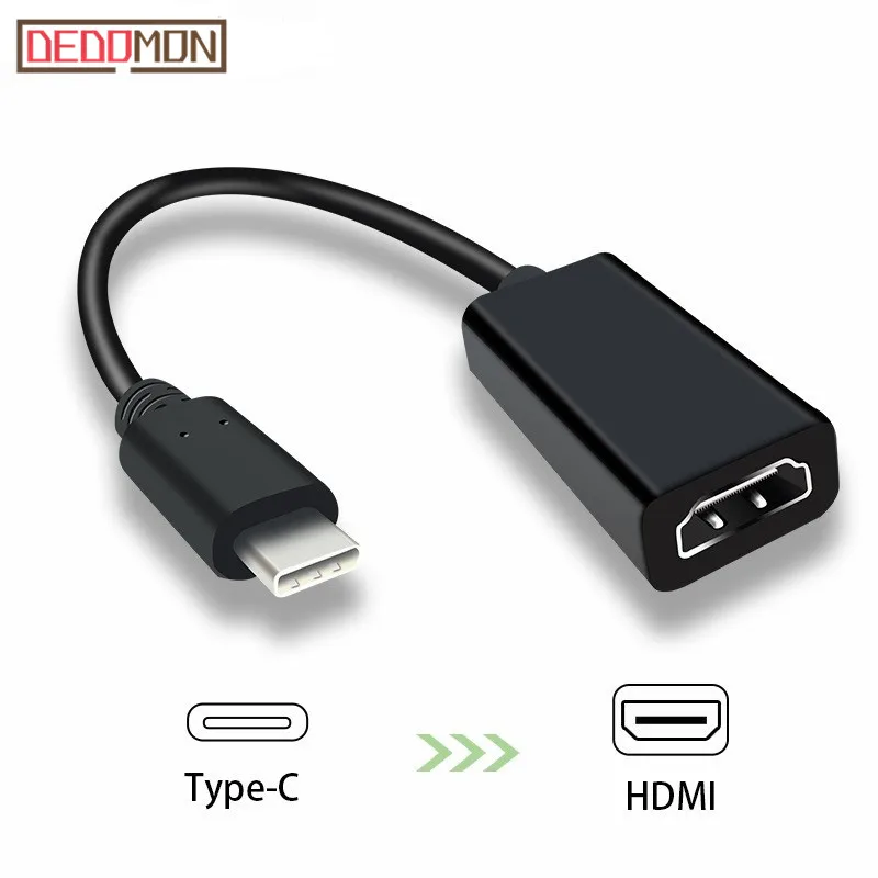 USB Type C to HDMI Adapter USB 3.1 (USB-C) to HDMI Adapter Male to Female Converter for MacBook2016/Huawei Matebook/Smasung S8
USB Type C to HDMI Adapter USB 3.1 (USB-C) to HDMI Adapter Male to Female Converter for MacBook2016/Huawei Matebook/Smasung S8