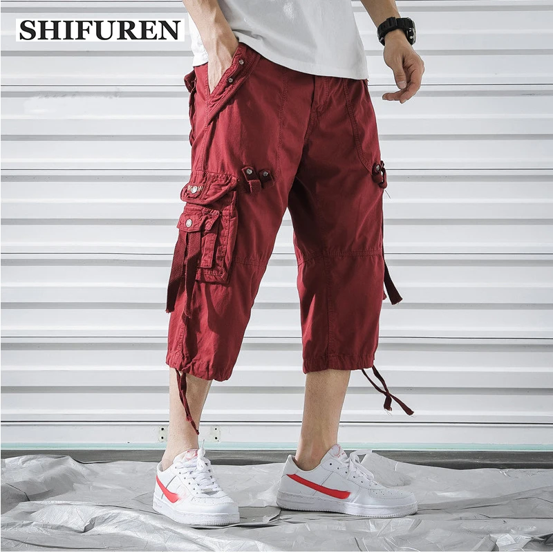 SHIFUREN Men Military Camo Cargo Shorts Summer Fashion Loose Casual Short Pants Baggy Cotton Male Beach Board Trousers Big Size
SHIFUREN Men Military Camo Cargo Shorts Summer Fashion Loose Casual Short Pants Baggy Cotton Male Beach Board Trousers Big Size