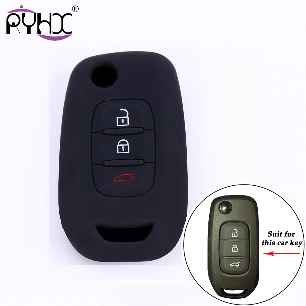 Silicone key fob cases cover shell for duster 3 button flip remote Megane 2018 logan captur Koleos clio
Silicone key fob cases cover shell for duster 3 button flip remote Megane 2018 logan captur Koleos clio