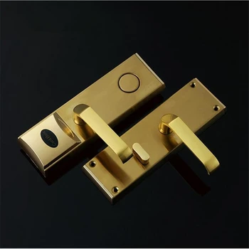 stainless steel body electronic swipe rfid card keyless hotel lock