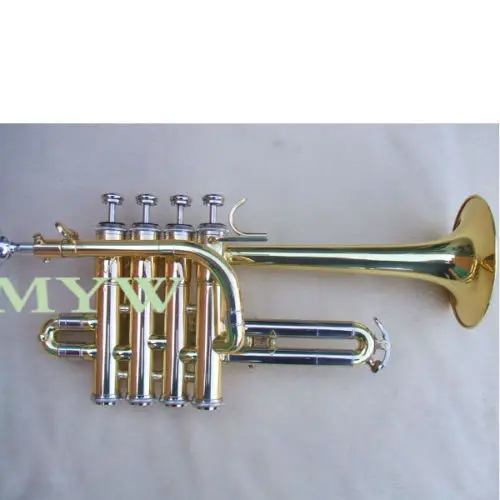piccolo trumpet outfit gold lacquer 4 pistons valves cupronickel pipe hard case
piccolo trumpet outfit gold lacquer 4 pistons valves cupronickel pipe hard case