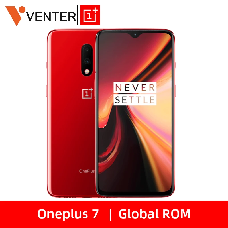 Original Oneplus 7 Snapdragon 855 Octa Core Smartphone 6.41" AMOLED Screen 48MP+16MP Dual Rear 16MP Front Cams NFC Mobile Phone
Original Oneplus 7 Snapdragon 855 Octa Core Smartphone 6.41" AMOLED Screen 48MP+16MP Dual Rear 16MP Front Cams NFC Mobile Phone
