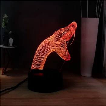 New 3D Illusion Cartoon Snake LED Acrylic Panel USB Touch Bedside RGB 7 Color Change Mood Base Table Light Children Holiday Lamp
New 3D Illusion Cartoon Snake LED Acrylic Panel USB Touch Bedside RGB 7 Color Change Mood Base Table Light Children Holiday Lamp